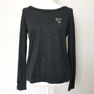 Victoria's Secret Long Sleeves Tee Black XS